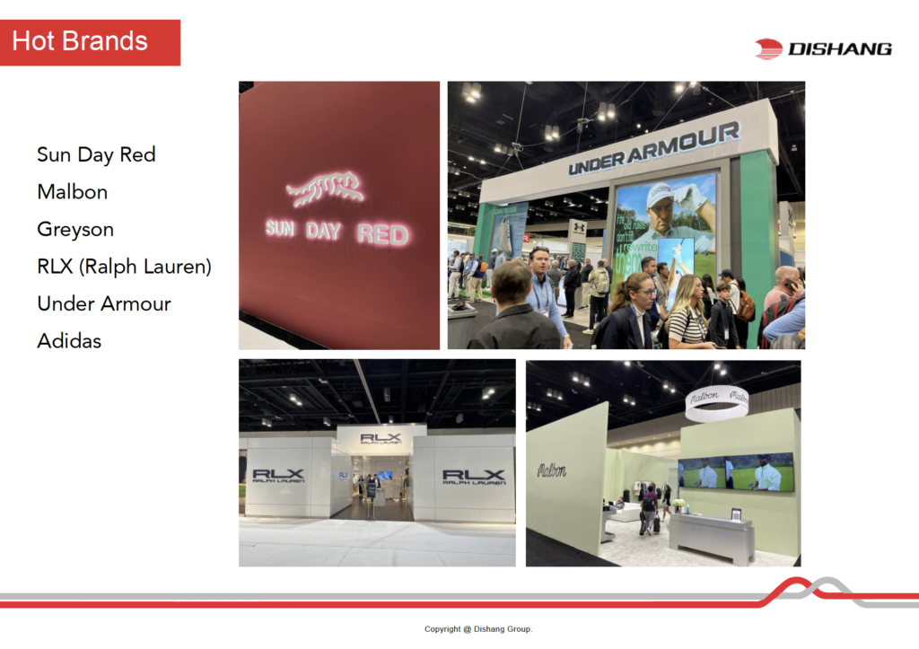 Dishang PGA Show Hot Trends